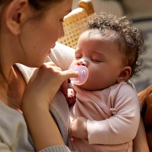 Avent Soothie Heart 0-6m Rosa 2 stk