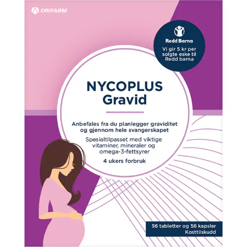 Nycoplus Gravid Tabletter og Kapsler 56+56 stk