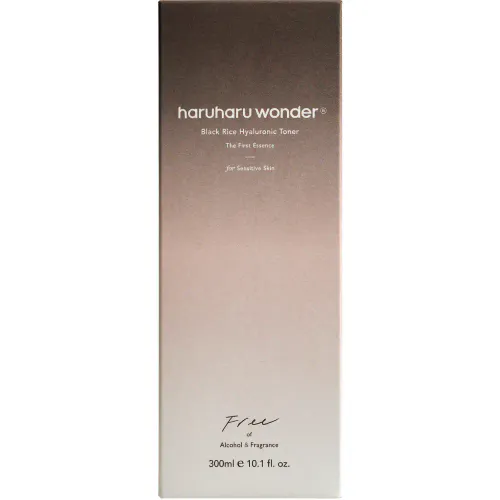 Haruharu Wonder Black Rice Hyaluronic Toner Unscented 300 ml