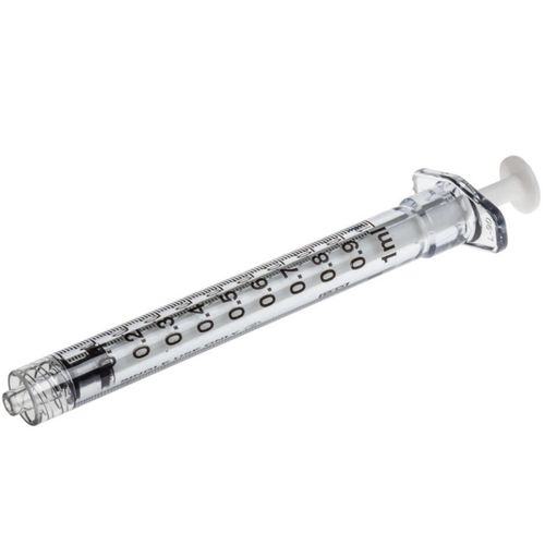 BD Plastipak Sprøyte 1 ml Luer-lok Sentrert 100 stk