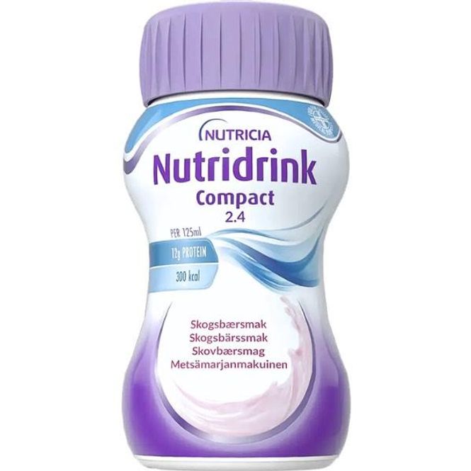 Hovedbilde Nutridrink Compact Næringsdrikk Skogsbær 4 x 125 ml
