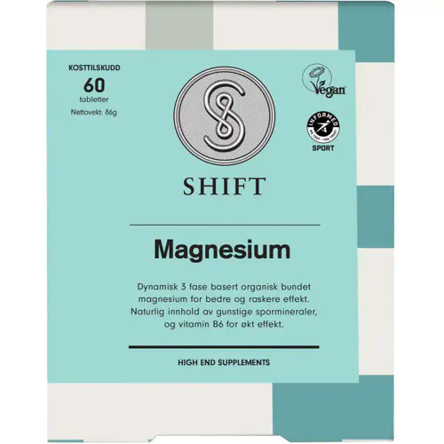 SHIFT Magnesium 60 Tabletter