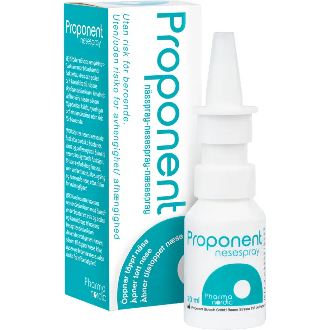 Hovedbilde Proponent Nesespray 20 ml
