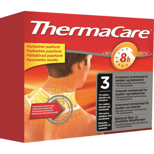 ThermaCare Selvoppvarmende Omslag 3 stk
