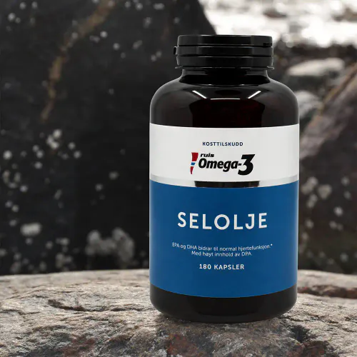 Ruis Omega-3 Selolje Kapsler 180 stk