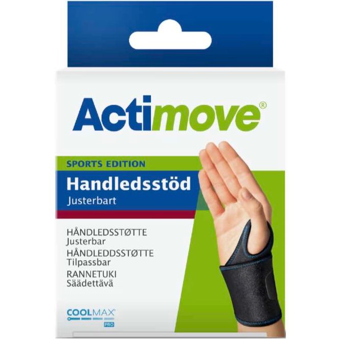 Hovedbilde Actimove Sports Edition Håndleddstøtte Onesize 1 stk
