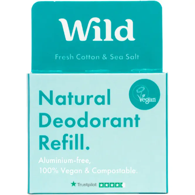 Hovedbilde Wild Deo Fresh Cotton & Sea Salt Refill 40 g