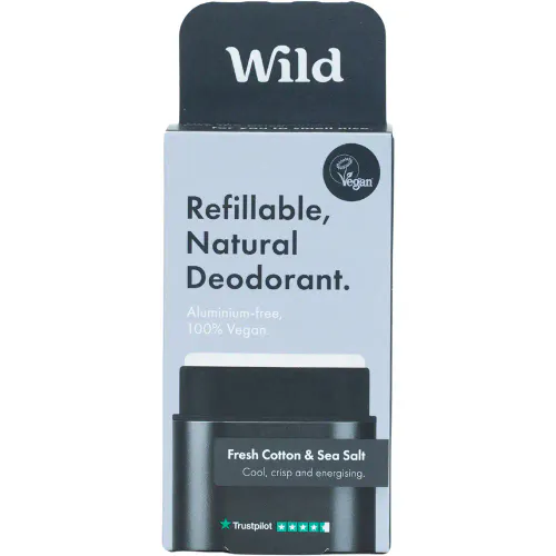 Wild Deo Men Cotton & Sea Salt Startpakke 1 Sett