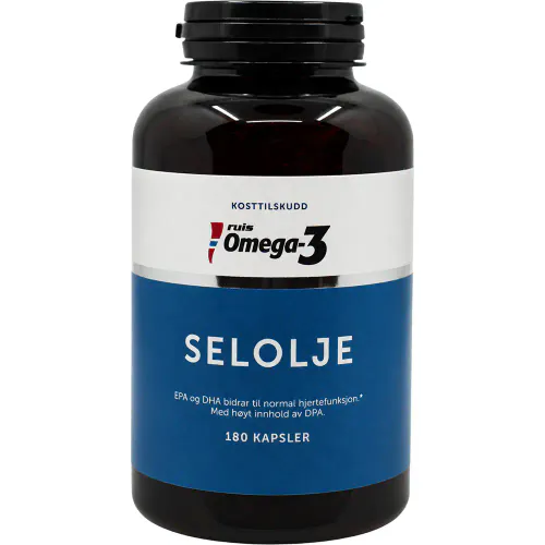 Ruis Omega-3 Selolje Kapsler 180 stk