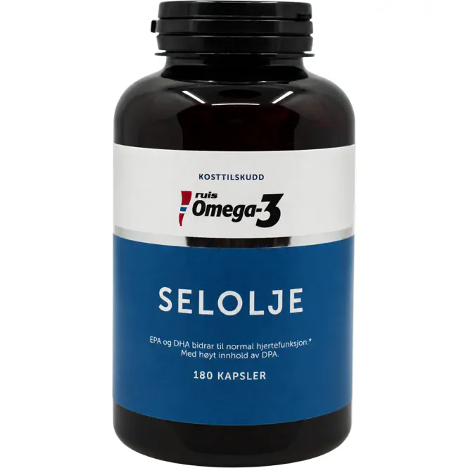 Hovedbilde Ruis Omega-3 Selolje Kapsler 180 stk