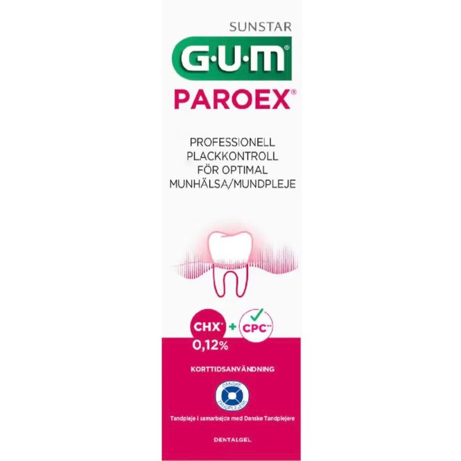Hovedbilde Gum Paroex Dental Gel 0,12 % CHX + CPC 75 ml