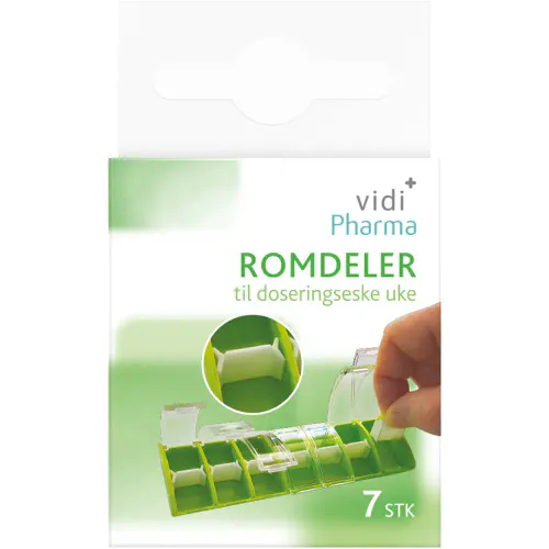 Vidi Pharma Romdeler Til Ukesdosett 7 stk