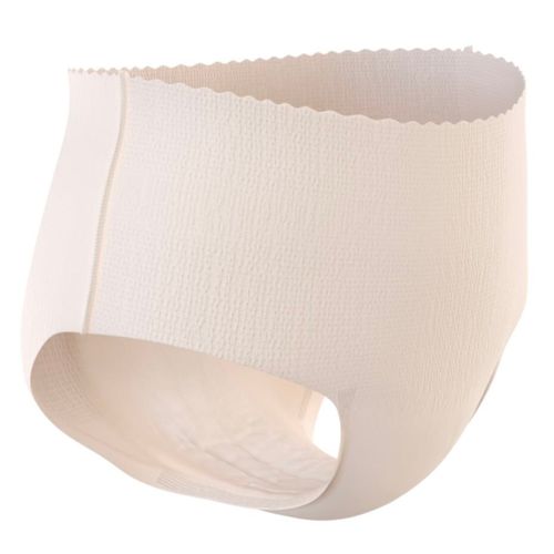 Tena Silhouette Pants Plus High Waist Buksebleie Creme L 8 stk 