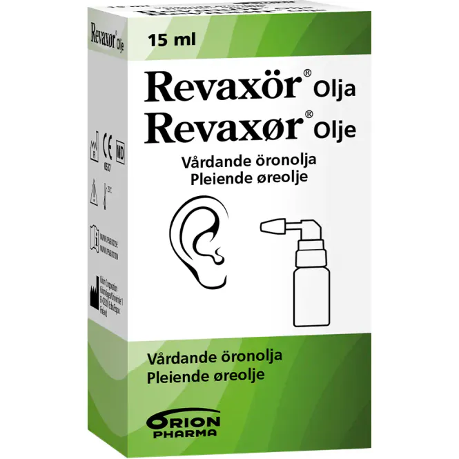 Hovedbilde Revaxør Olje Ørespray 15 ml