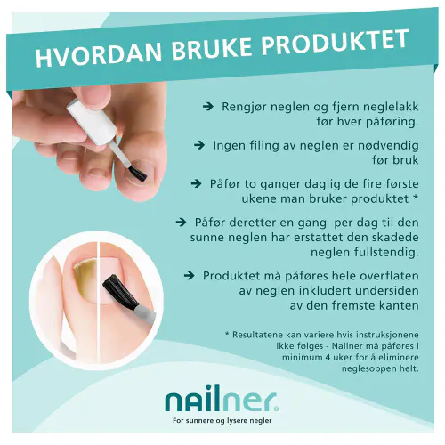 Nailner 2-i-1 Pensel 5 ml