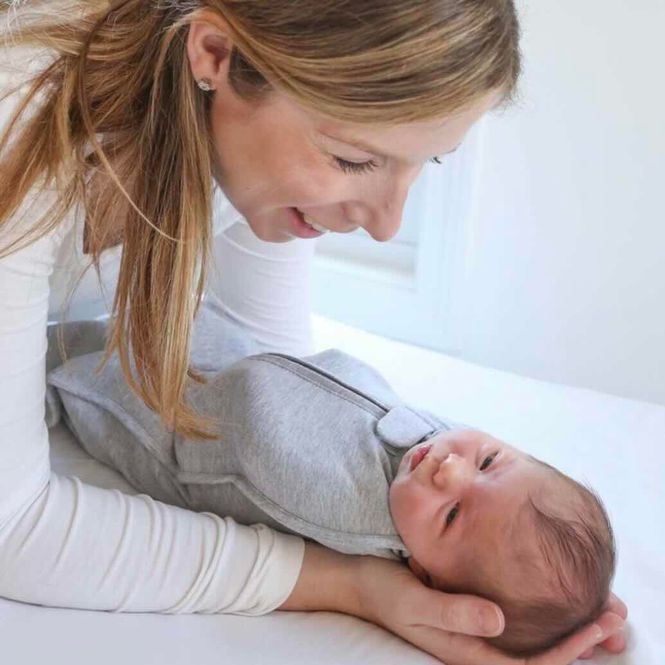 Hovedbilde Woombie Babysvøp Original 0-3 Mnd Grå 1 stk