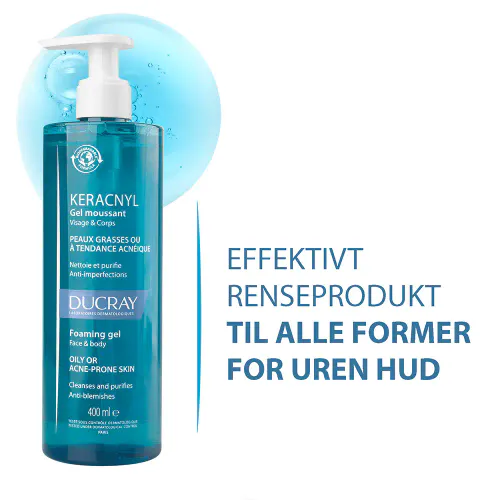 Ducray Keracnyl Foaming Gel 400 ml