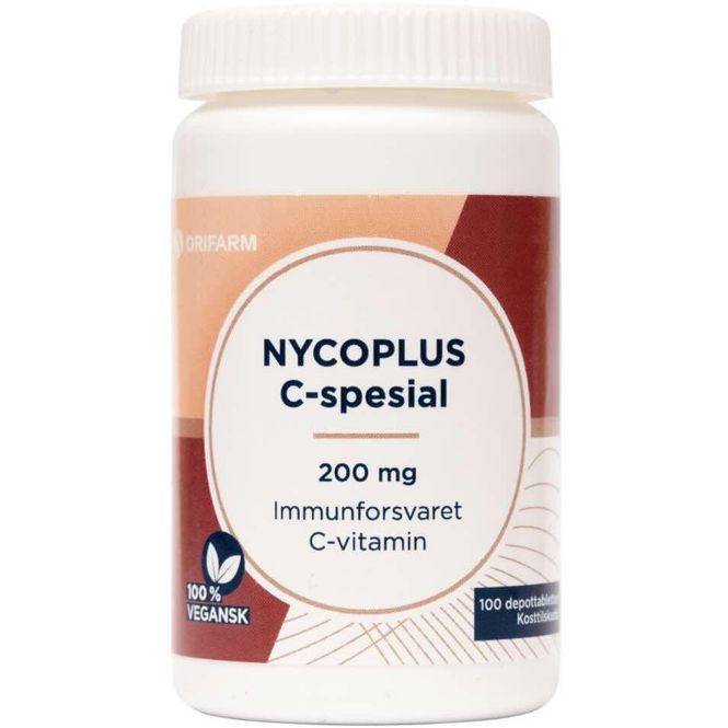 Hovedbilde Nycoplus C-Spesial 200 mg Depottabletter 100 stk
