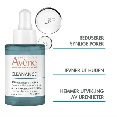 Avène Cleanance A.H.A Serum 30 ml