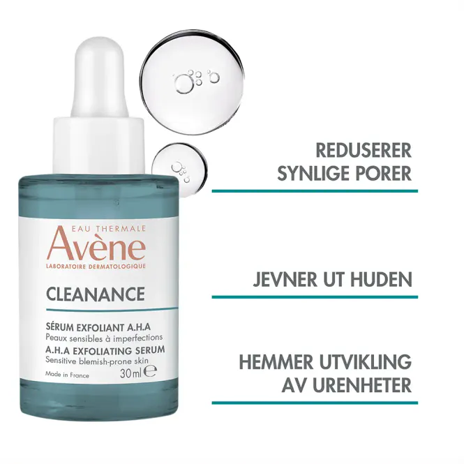 Hovedbilde Avène Cleanance A.H.A Serum 30 ml