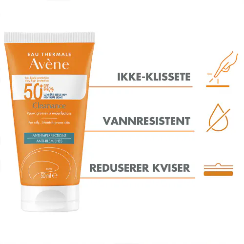 Avène Sun Cleanance SPF50+ 50 ml