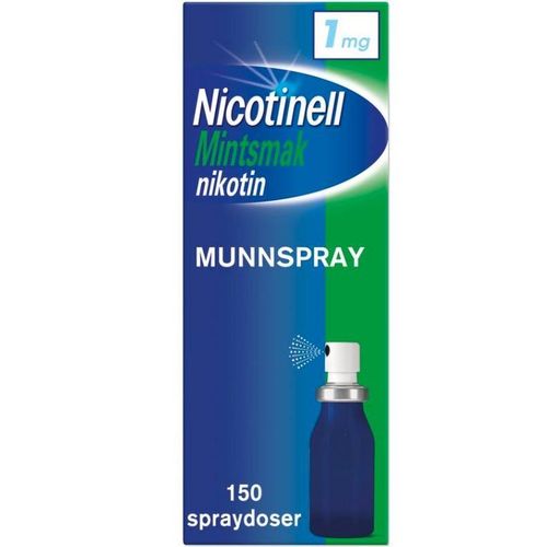 Nicotinell Munnspray Mintsmak 1 mg/dose - 150 doser
