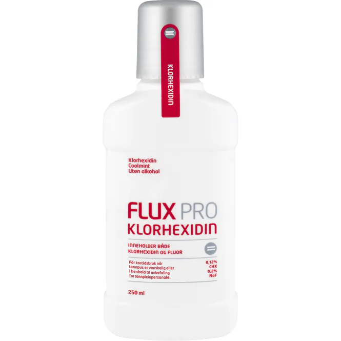 Hovedbilde Flux Pro Klorhexidin Munnskyll 250 ml