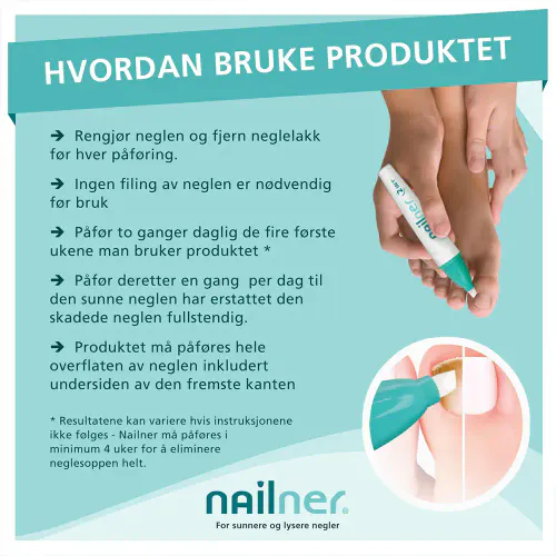 Nailner 2-i-1 Penn 4 ml