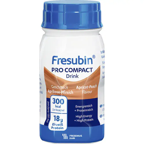 Fresubin Pro Compact Drink Aprikos/Fersken 4 x 125 ml