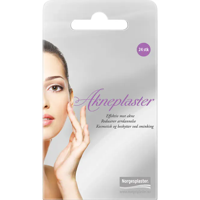 Hovedbilde Norgesplaster Akneplaster 24 stk