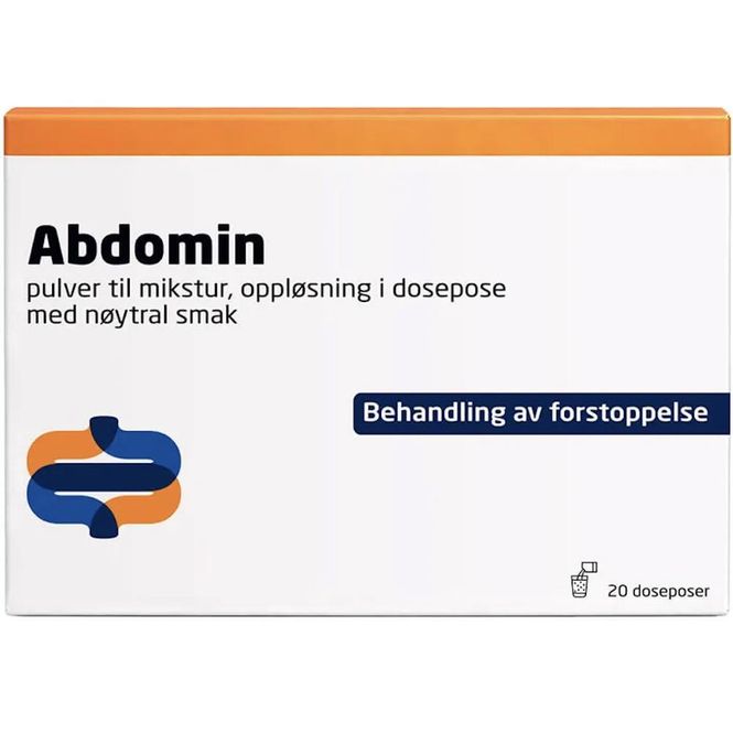 Hovedbilde Abdomin Pulver Mikstur Nøytral 20 doser