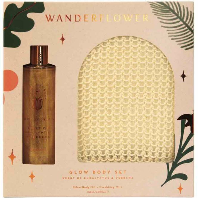 Hovedbilde Wanderflower Glow Body Gavesett