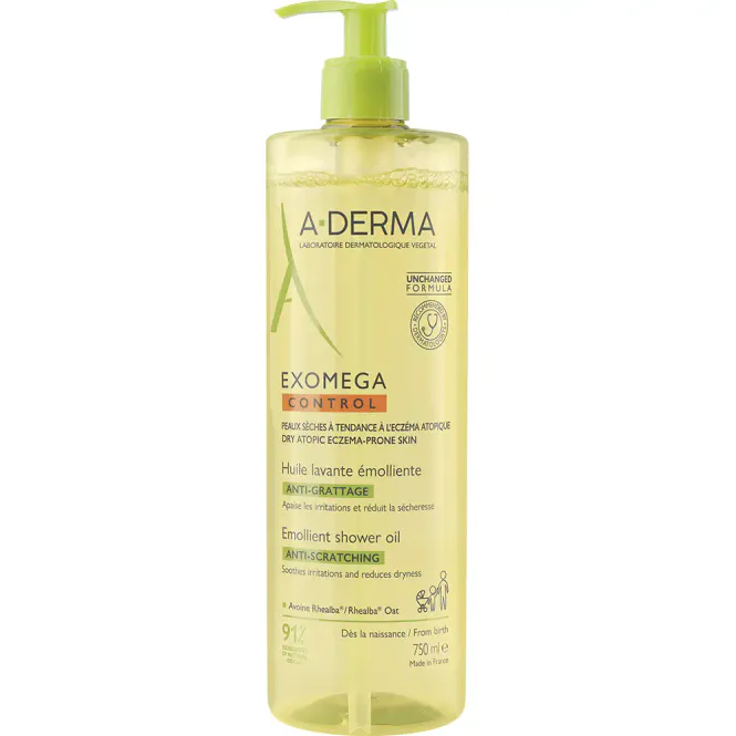 Hovedbilde A-Derma Exomega Control Shower Oil 750 ml
