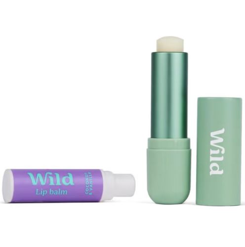 Wild Lip Balm Coconut & Vanilla Sage Leppepomade Startpakke 1 sett