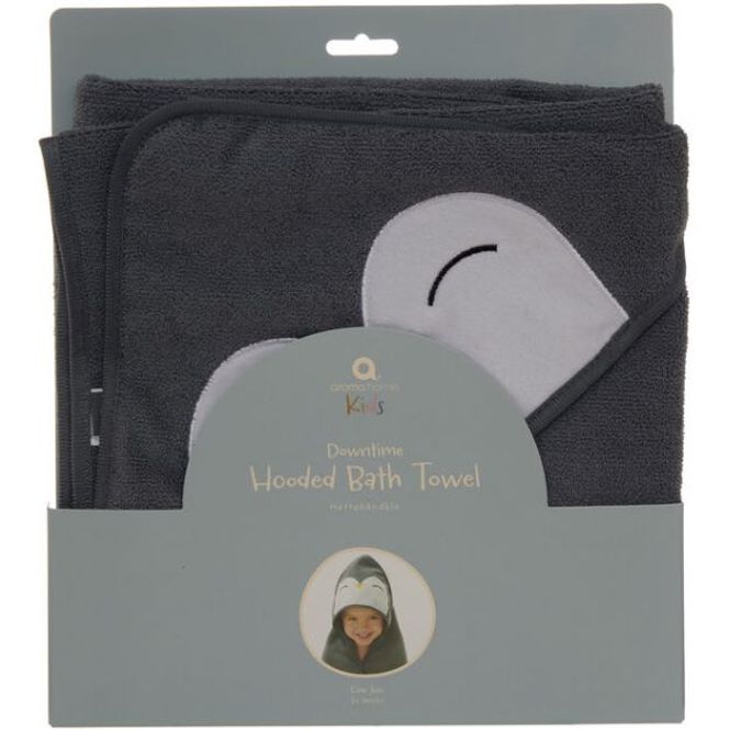 Hovedbilde Aroma Home Kids Håndkle med Hette Pingvin 1 stk 