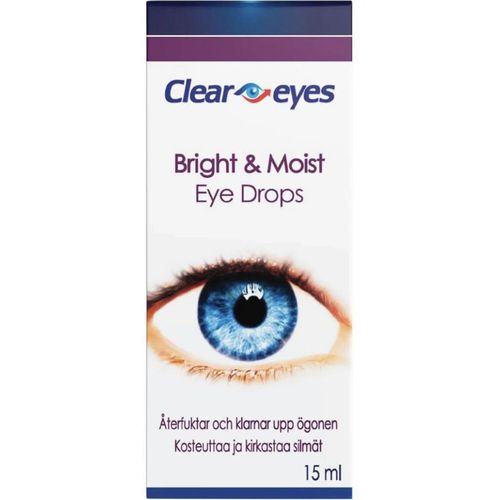 Cleareyes Bright & Moist Eye Drops 15 ml