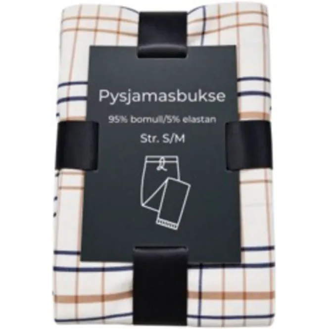 Hovedbilde NCBF Pysjamasbukse Dame Krem S/M 1 stk