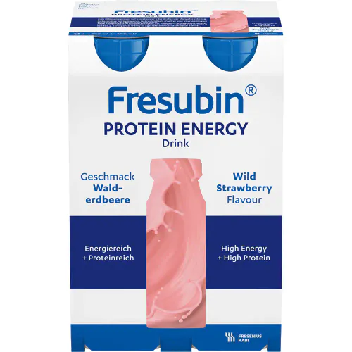 Fresubin Protein Energy Drink Markjordbær 4 x 200 ml