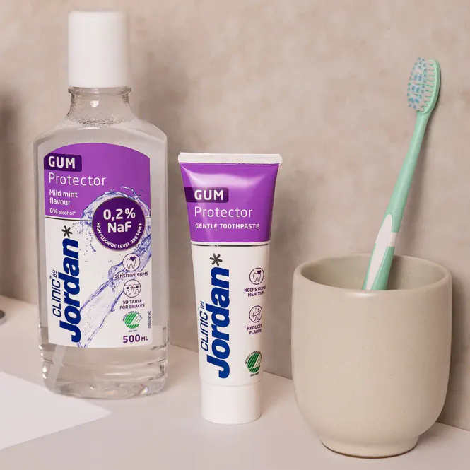 Hovedbilde Jordan Clinic Gum Protector Ultrasoft Tannbørste 1 stk