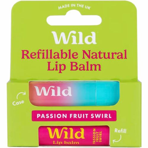 Wild Lip Balm Passionfruit Swirl Leppepomade Startpakke 1 sett