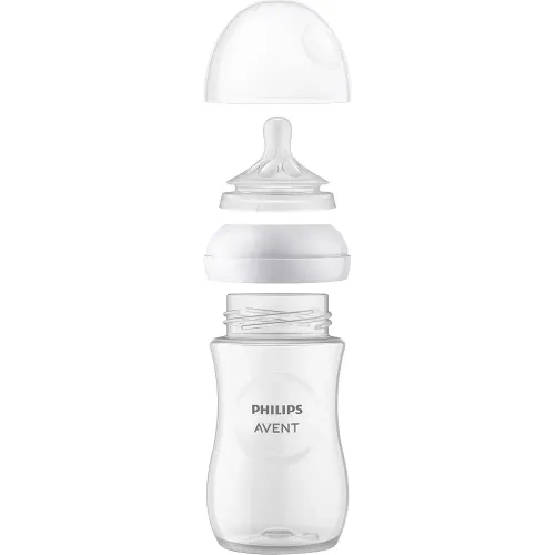 Avent Natural Response Baby Bottle Giraffe 1m+ 260 ml