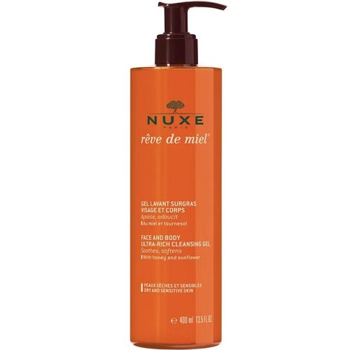 Nuxe Rêve De Miel Face and Body Cleansing Gel 400 ml