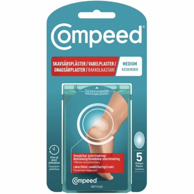 Hovedbilde Compeed Gnagsårplaster Medium 5 stk