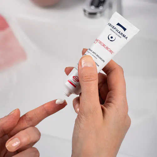 Lips & Dry Spots + Metroruboril A.Z