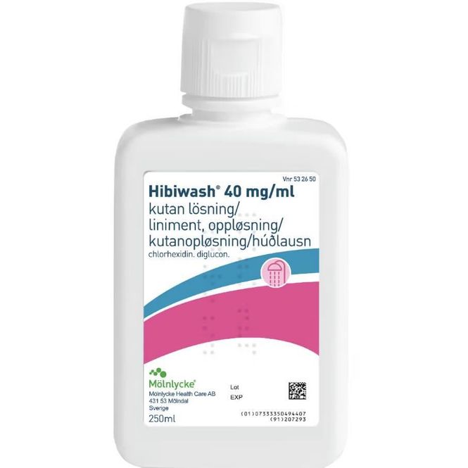 Hovedbilde Hibiwash Liniment 40 mg/ml 250 ml