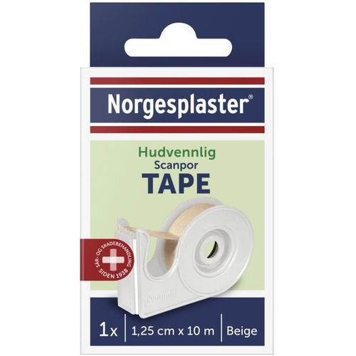 Norgesplaster Scanpor Brun Bandasjetape 1,25 cm x 10 m 1 stk