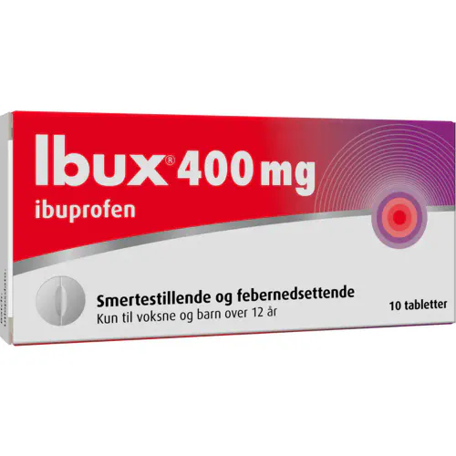 Ibux Tabletter 400 mg 10 stk