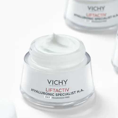 Vichy Liftactiv H.A. Dagkrem Tørr Hud u/Parfyme 50 ml