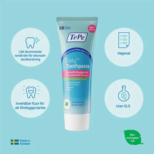 TePe Daily Tannkrem 75 ml