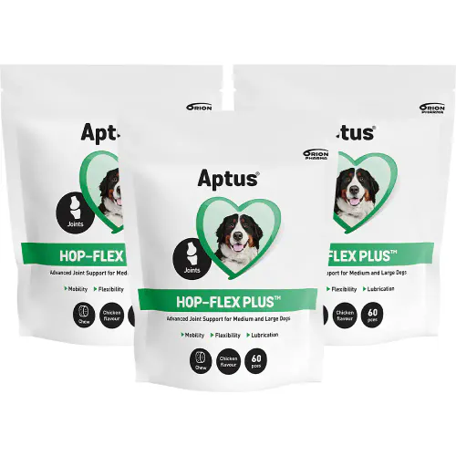 Aptus Hop-Flex Plus Megapack - 3 x 60 tyggetabletter